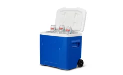 Koelbox Igloo Laguna 28 Roller Blue -Campingwinkel 00034460 p1