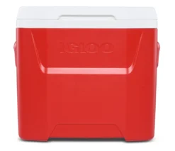 Koelbox Igloo Laguna 28 Roller Red -Campingwinkel 00034519 F