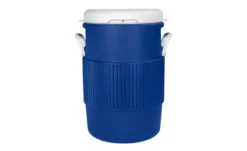 Koelbox Igloo 5 Gallon Seat Top Cup Dispenser Majestic Blauw Wit -Campingwinkel 00042026 b
