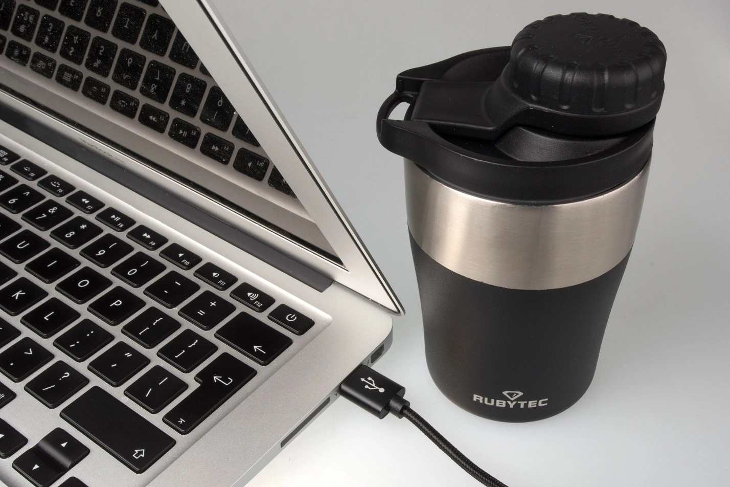 Thermosbeker Rubytec Shira Hotshot Black 0,2L 2 Thermosbeker Rubytec Shira Hotshot Black 0,2L - Afbeelding 2