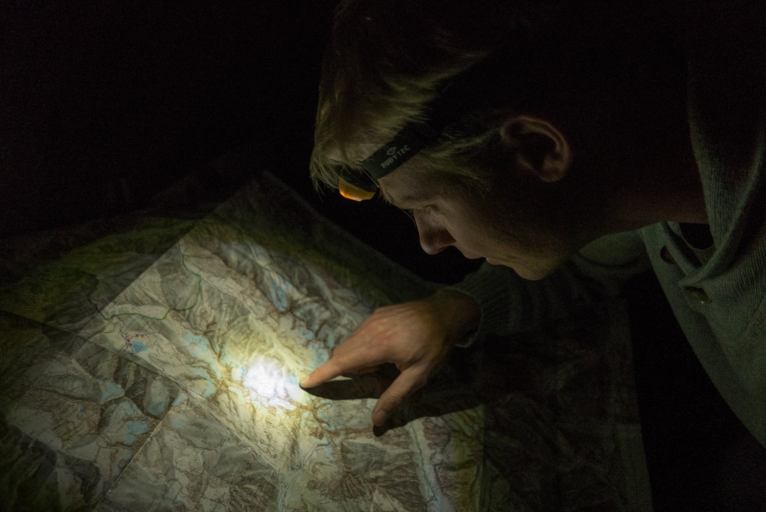 Hoofdlamp Rubytec Owl Mini Red 2 Hoofdlamp Rubytec Owl Mini Red - Afbeelding 2