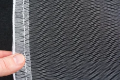 Klamboe Abbey Camp Lichtgewicht 2-Persoons Wit -Campingwinkel 21HP detailstof