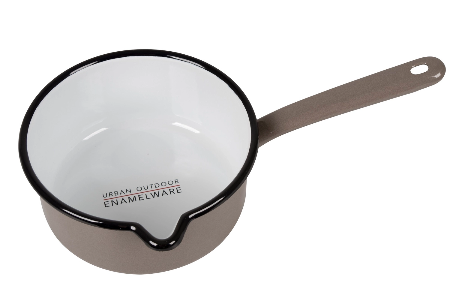 Steelpan Bo-Camp Urban Outdoor Emaille Taupe 16 Cm 2 Steelpan Bo-Camp Urban Outdoor Emaille Taupe 16 Cm - Afbeelding 2