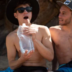 Waterfles Platypus Softbottle CC Multi 1 Liter -Campingwinkel 3 09250 platy softbottle waves 01 1