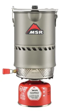 Gasstel MSR Reactor Stove System 1L -Campingwinkel 3 Reactor 1.0 Stove LidClosed