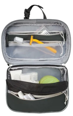 Toilettas Osprey Transporter Hanging Toiletry Kit Smoke Grey -Campingwinkel 3 TransporterToiletryKit F21 Side3 SmokeGrey