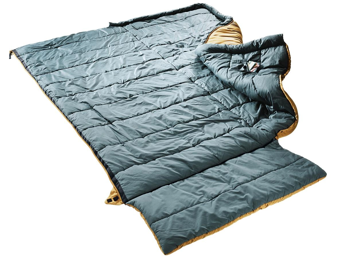 Slaapzak Deuter Orbit SQ -5G Zip Left Caramel Teal 2 Slaapzak Deuter Orbit SQ -5G Zip Left Caramel Teal - Afbeelding 2