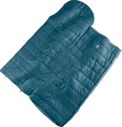 Slaapzak Deuter Starlight SQ Marine Slate Blue -Campingwinkel 3720321 1357 starlight sq marine slateblue d 06