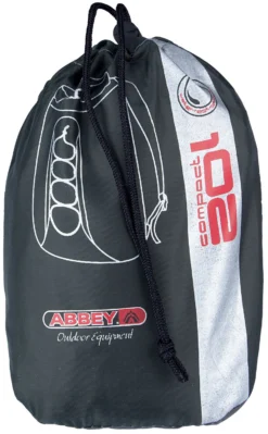 Rugzak Abbey Bag In A Sac 20L Antraciet Donkergrijs Rood -Campingwinkel 4 21QF AGR pouch