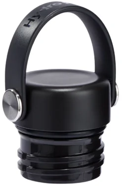 Thermosfles Hydro Flask Standard Mouth Flex Cap Pacific 621 Ml -Campingwinkel 4 sfx001 black angled strapup 1