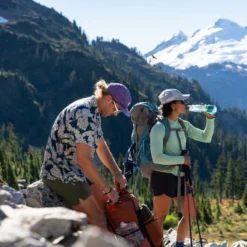 Waterfles Platypus Duolock Red 0.75 Liter -Campingwinkel 5 11162 platy duolock bighornblue 0128129 2