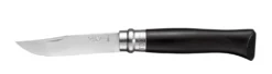Vouwmes Opinel Ebony Inox N°08 RVS Ebbenhout Virobloc
