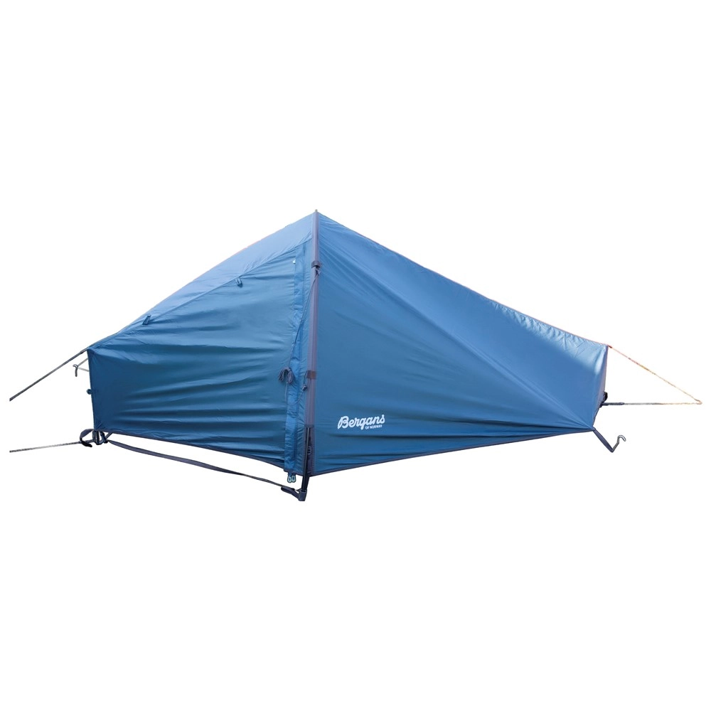 Tent Bergans Trollhetta Tunnel Tent Lite Fogblue 1-Persoons 1 Tent Bergans Trollhetta Tunnel Tent Lite Fogblue 1-Persoons