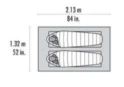 Tent MSR Thru-Hiker Mesh House 2 V2 Rood 14 Tent MSR Thru-Hiker Mesh House 2 V2 Rood -Campingwinkel 7 10823 msr mesh house 2 floor plan1
