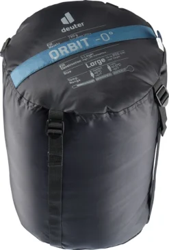 Slaapzak Deuter Orbit 0G L Zip Right Arctic Ink 9 Slaapzak Deuter Orbit 0G L Zip Right Arctic Ink -Campingwinkel Deuter 3701522 1352 Orbit 0 L arctic ink 5