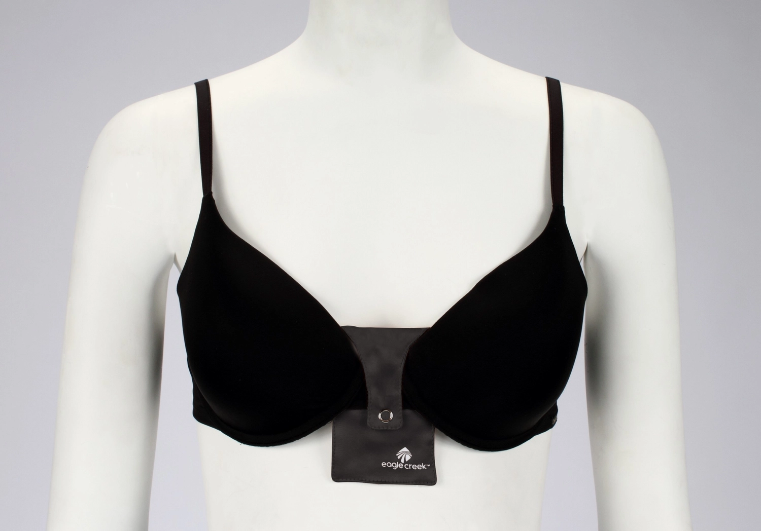 BH-Buidel Eagle Creek Silk Undercover™ Bra Stash Black 3 BH-Buidel Eagle Creek Silk Undercover™ Bra Stash Black - Afbeelding 3