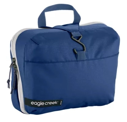 Organiser Eagle Creek Pack-It™ Reveal Hanging Toiletry Kit Aizome Blue Grey 1 Organiser Eagle Creek Pack-It™ Reveal Hanging Toiletry Kit Aizome Blue Grey