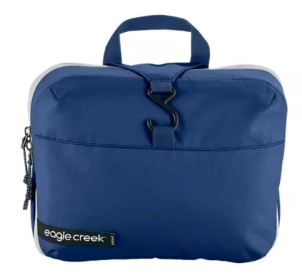 Organiser Eagle Creek Pack-It™ Reveal Hanging Toiletry Kit Aizome Blue Grey 2 Organiser Eagle Creek Pack-It™ Reveal Hanging Toiletry Kit Aizome Blue Grey - Afbeelding 2