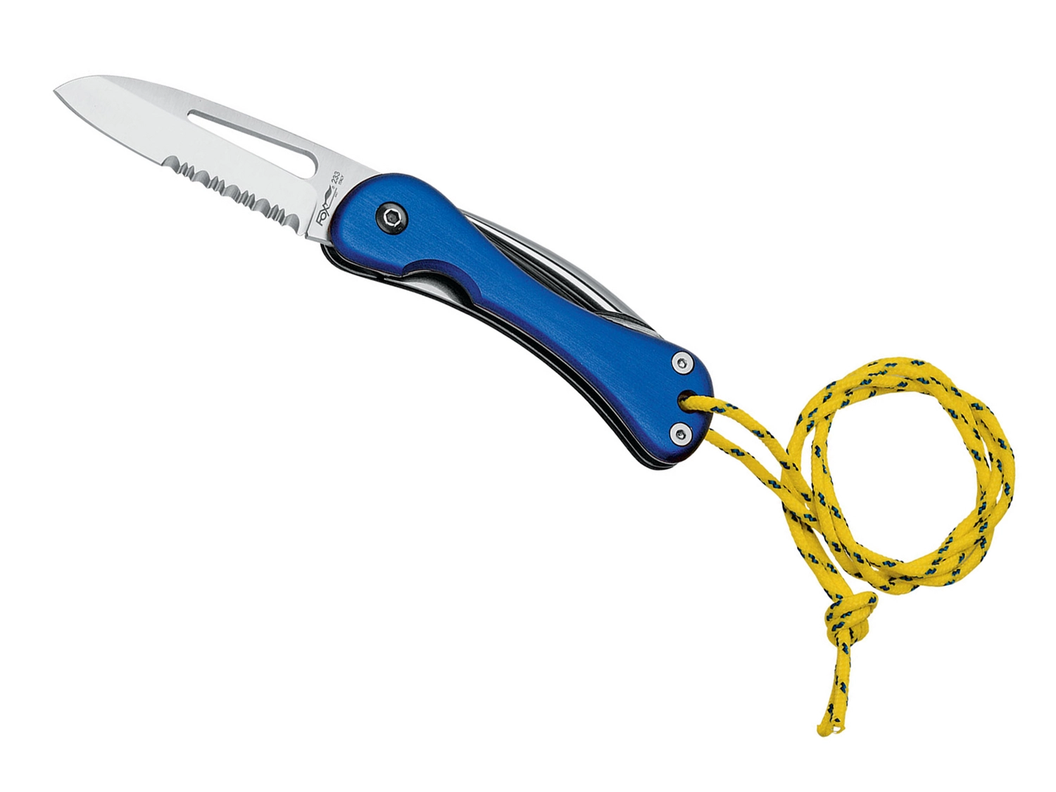 Vouwmes Fox Knives Zeilersmes Aluminium Blue 1 Vouwmes Fox Knives Zeilersmes Aluminium Blue