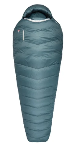 Slaapzak Grüezi Biopod Down Hybrid Ice Cold 180 Platin Grey