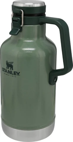Thermosfles Stanley Classic Beer Growler Hammertone Green 1,9L -Campingwinkel Large JPG Classic20Easy Pour20Growler2064oz20Hammertone20Green 3