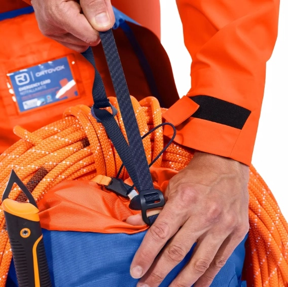 Rugzak Ortovox Peak 40 Dry Just Blue 3 Rugzak Ortovox Peak 40 Dry Just Blue - Afbeelding 3