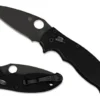 Vouwmes Manix II PE Black Zwart Ball Bearing Lock Spyderco