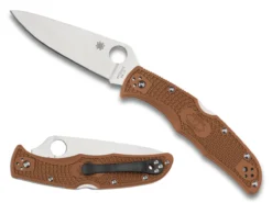 Vouwmes Spyderco Endura 4 Brown