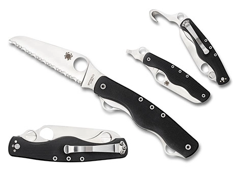 Vouwmes Spyderco Clipitool Rescue 1 Vouwmes Spyderco Clipitool Rescue