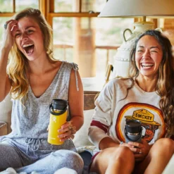 Thermosfles Hydro Flask Wide Mouth Flex Sip Lid Stone 473 Ml -Campingwinkel Y 2 4