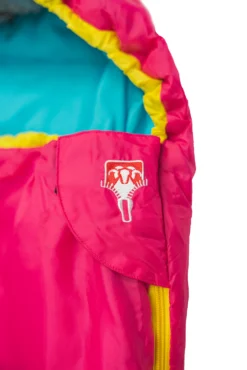 Slaapzak Grüezi Kids Grow Colorful Rose Rose -Campingwinkel gruezi bag kinderschlafsack kids grow colorful rose 6161 detail07