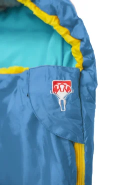 Slaapzak Grüezi Kids Grow Colorful Water Water -Campingwinkel gruezi bag kinderschlafsack kids grow colorful water 6160 detail07