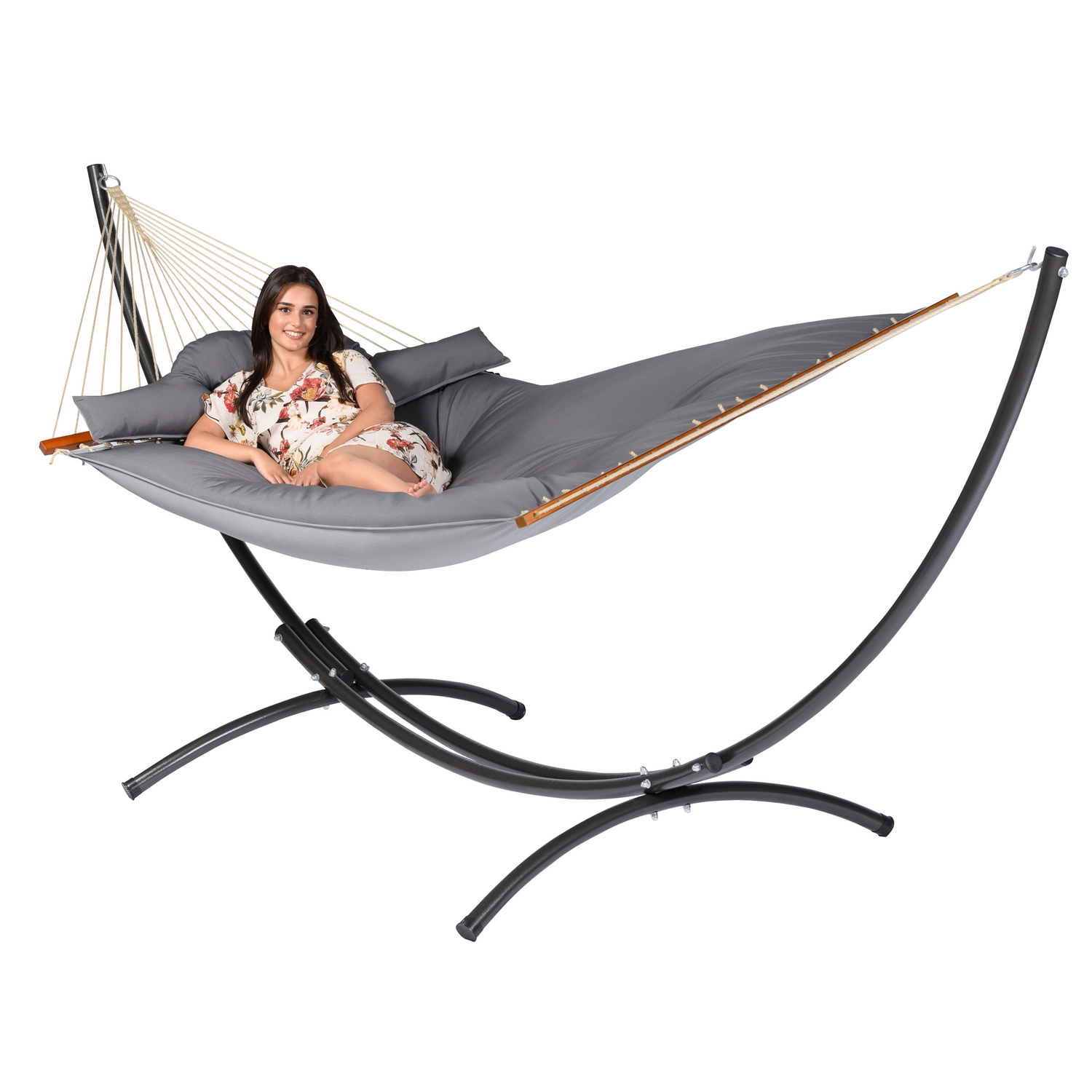 Hangmat Tropilex Family Big Fat Grey 2 Hangmat Tropilex Family Big Fat Grey - Afbeelding 2