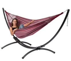 Hangmat Tropilex Double Comfort Bordeaux 14 Hangmat Tropilex Double Comfort Bordeaux -Campingwinkel hammock comfort bordeaux 50