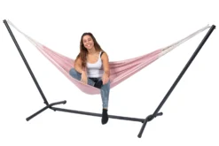 Hangmat Tropilex Single Natural Pink -Campingwinkel hammock natural pink 51