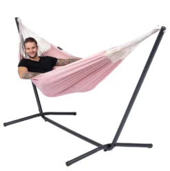 Hangmat Tropilex Single Natural Pink -Campingwinkel hammock natural pink 52