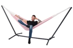 Hangmat Tropilex Single Natural Pink -Campingwinkel hammock natural pink 53