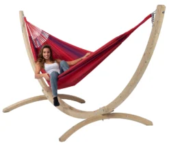 Hangmat Tropilex Family Refresh Bordeaux -Campingwinkel hammock refresh bordeaux 50