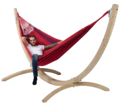 Hangmat Tropilex Family Refresh Bordeaux -Campingwinkel hammock refresh bordeaux 54
