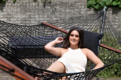 Hangmat Tropilex Family Rope Black -Campingwinkel hammock rope black 6006