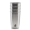 Reisbeker Mizu Party Cup Stainless 500ml (4-Delig)