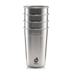Reisbeker Mizu Party Cup Stainless 500ml (4-Delig)